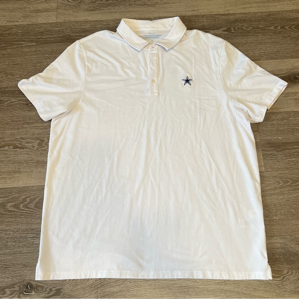 Vineyard Vines Edgartown Polo Shirt Dallas Cowboys